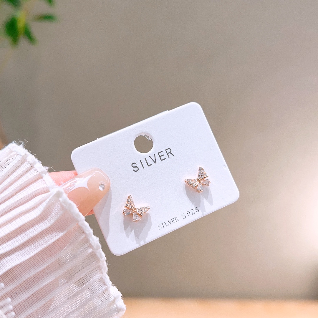 S925 Sterlingsilber Ohrringe Lebendig Alltag Silber