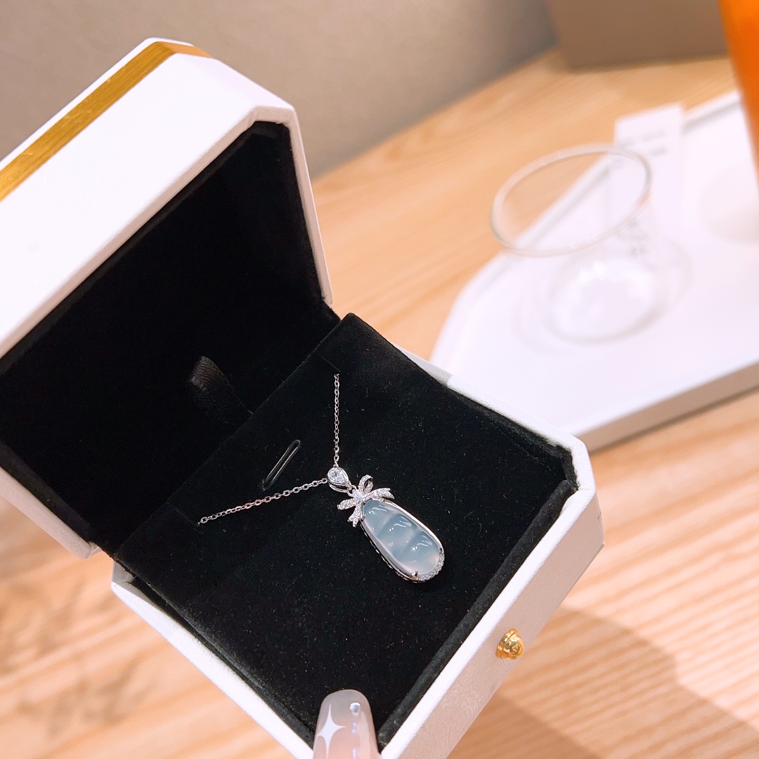 925 Silver Necklace Cute New Year Silver