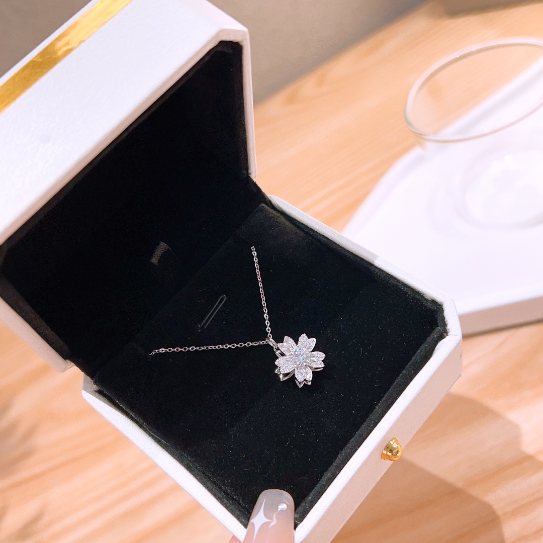 Low Allergy Silver Moissanite Necklace Ultra Minimal Workplace Gold