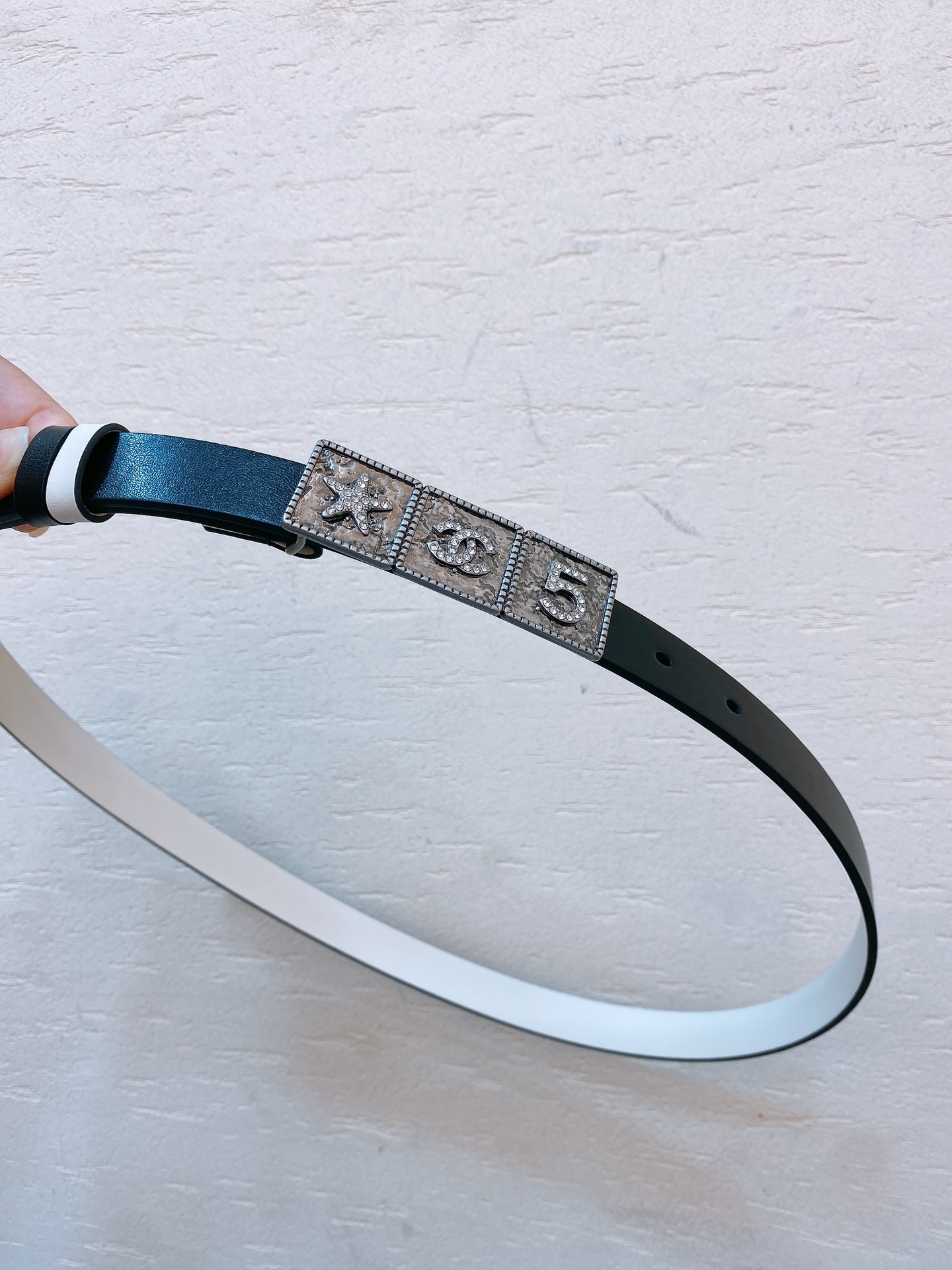 [Chanel Belts]Chanel 23 calf leather belt has a soft, delicate and elegant tou