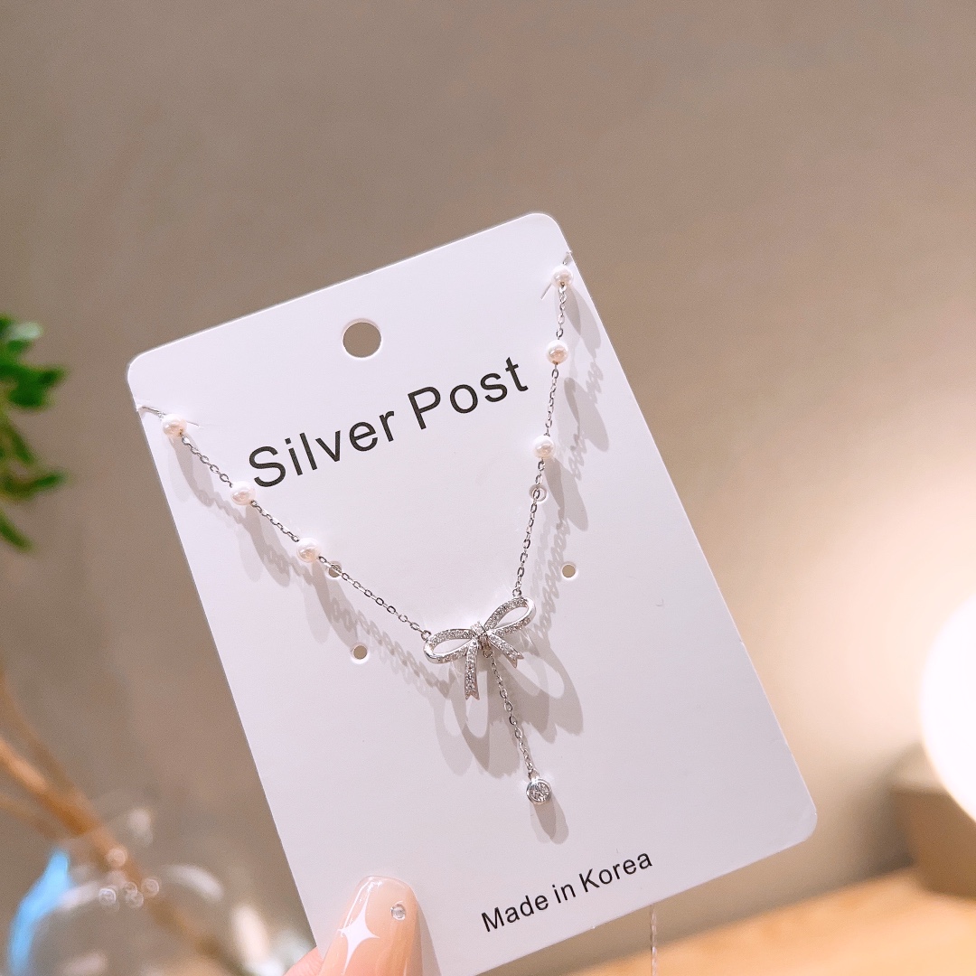 925 Silber Kette Ultra minimalistisch Abschluss Gold