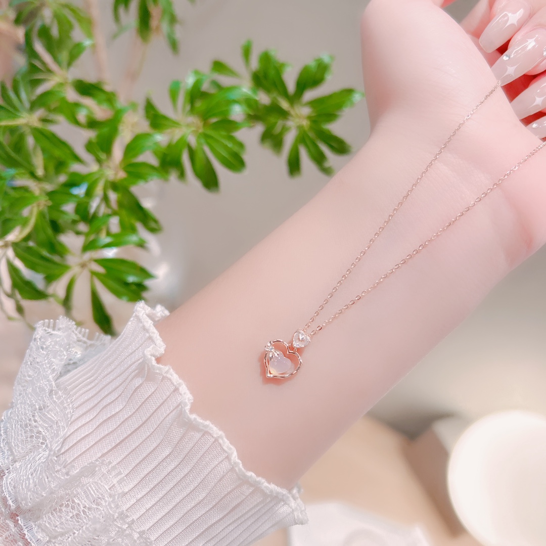 Allergiearmes Silber Kette Minimalistisch Jahresfeier Gold