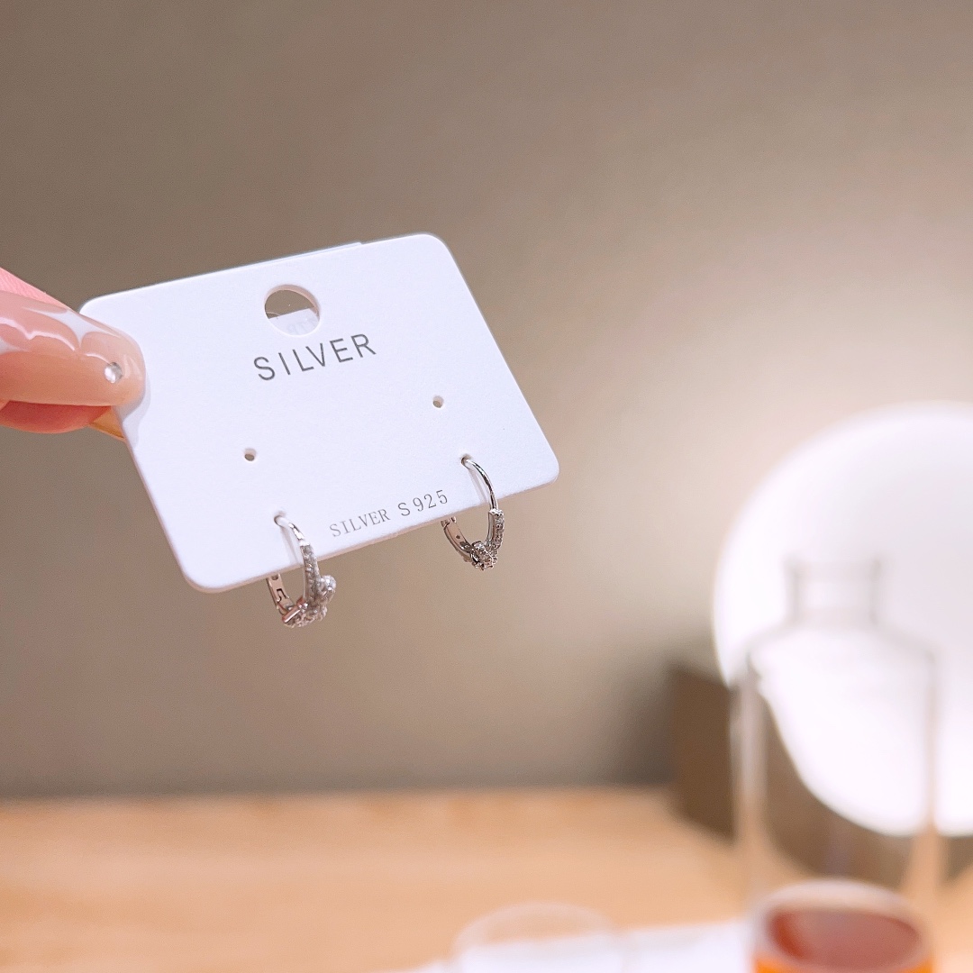 S925 Sterling Silver Ear Cuffs Forest Wedding Gold