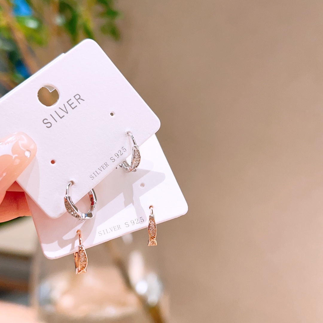 Fine Silver Ear Cuffs Sweet & Cool Annual Party Gold