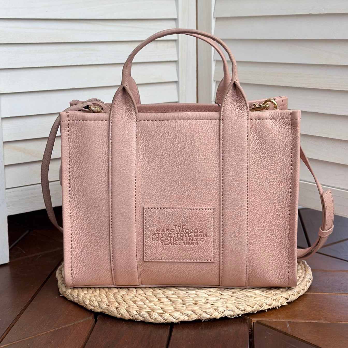 Marc Jacobs ～托特皮 玫瑰粉小号33cm