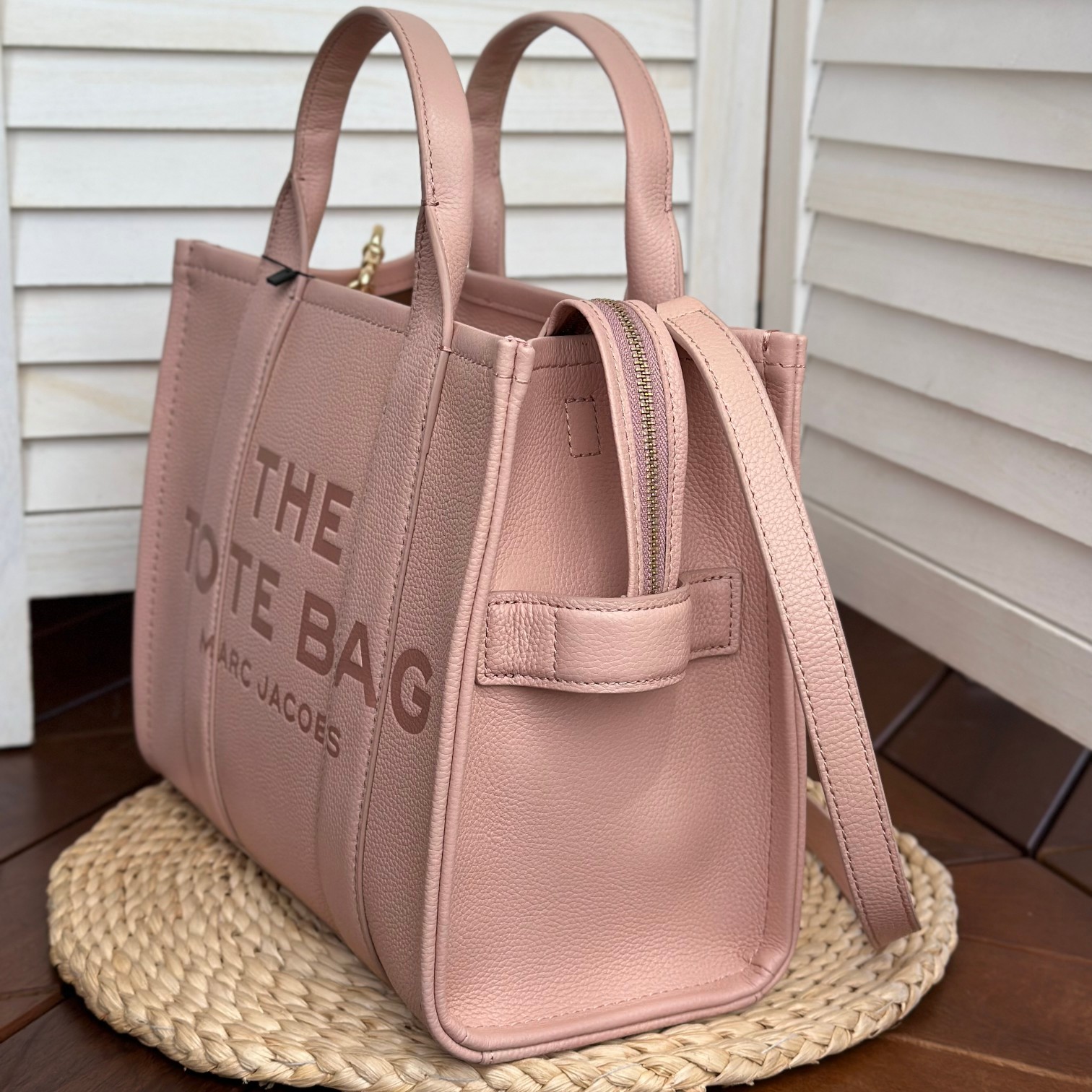 Marc Jacobs ～托特皮 玫瑰粉小号33cm