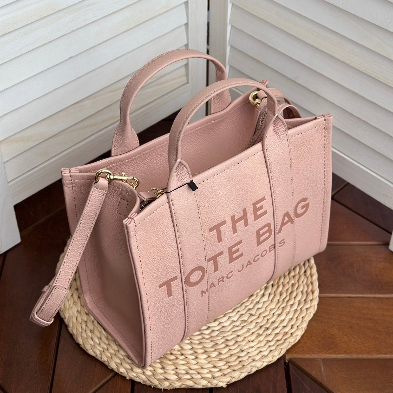 Marc Jacobs ～托特皮 玫瑰粉小号33cm