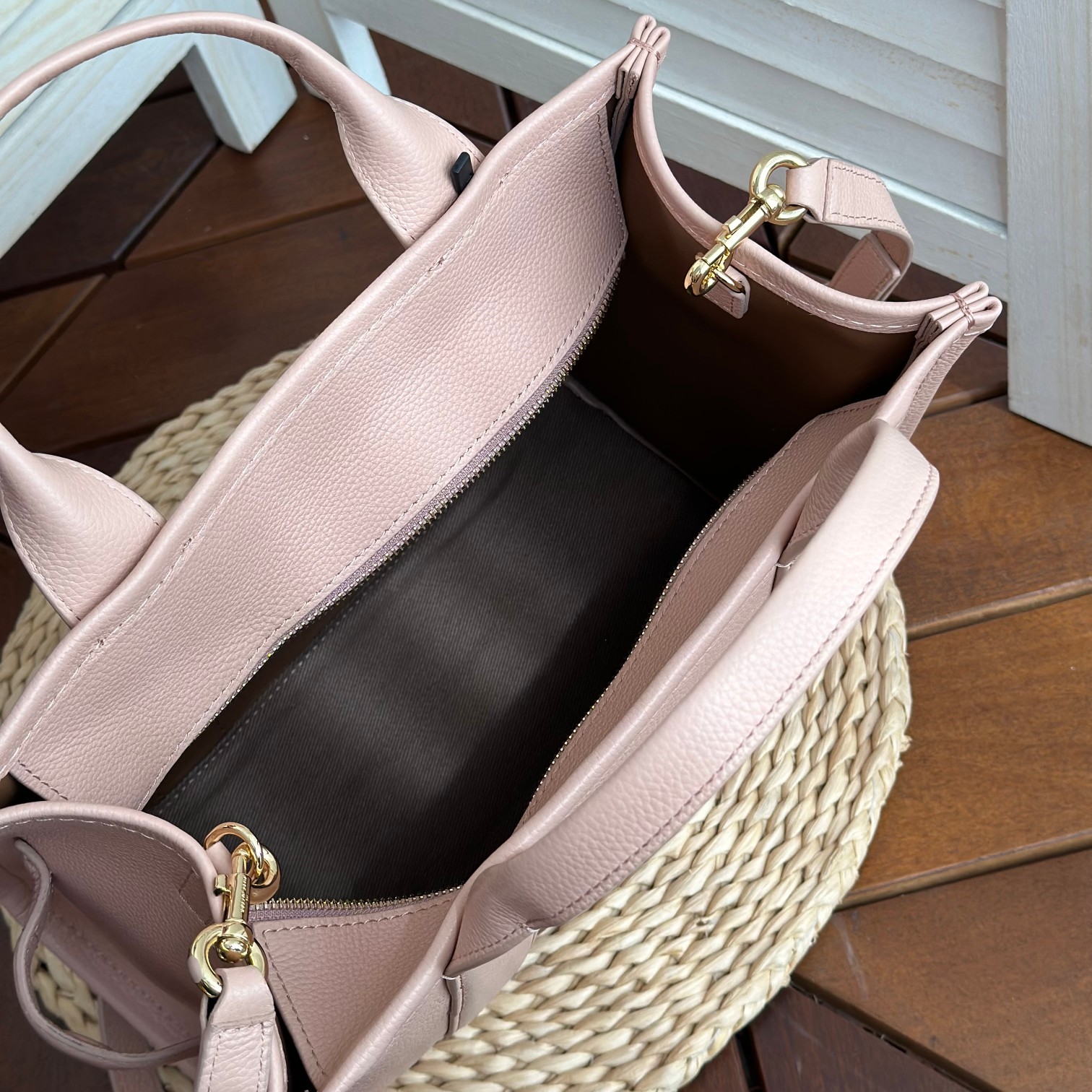 Marc Jacobs ～托特皮 玫瑰粉小号33cm