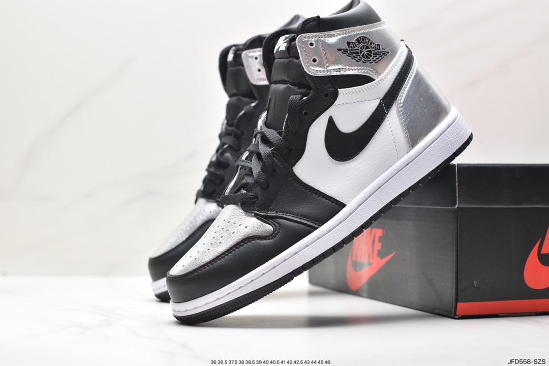 Nike Air Jordan 1 Retro High OG ”Black/White” AJ1 Michael Jordan high-top basketball shoes CD0461-001