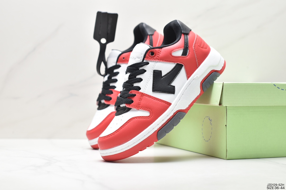 OFF-White's heavy-hitter joint Sneakers ”OOO” retro versatile casual sports shoes