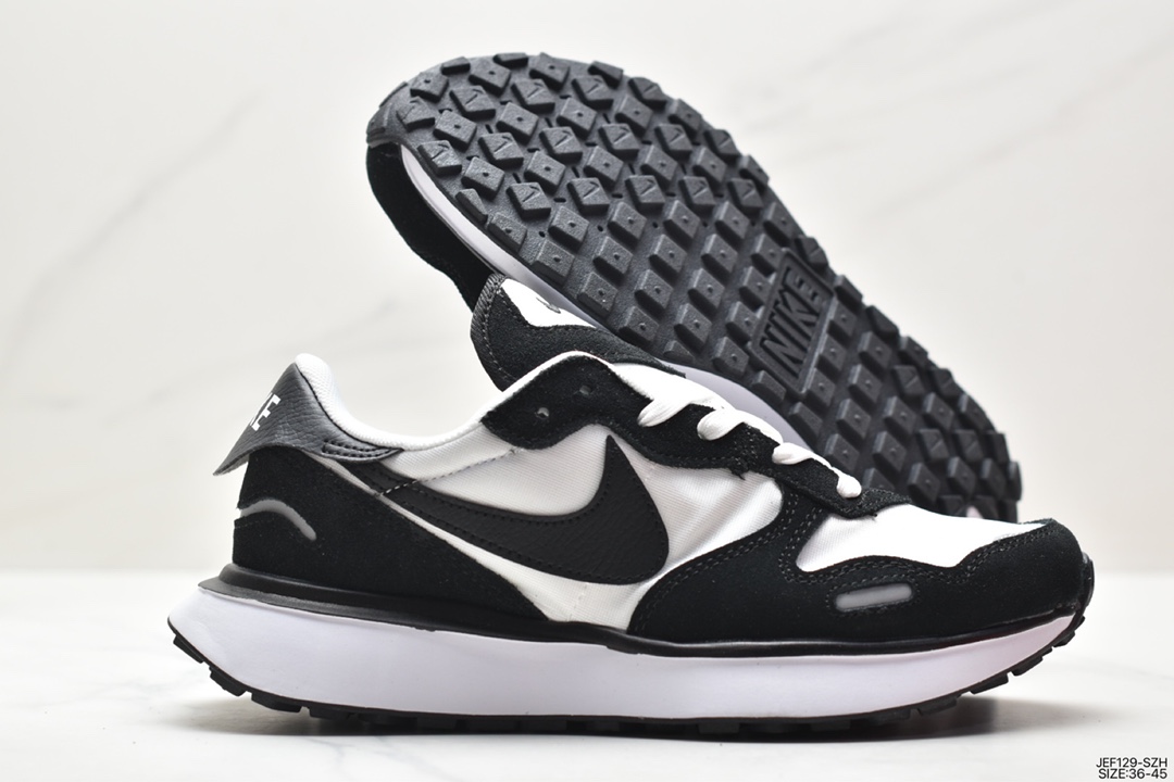 NIKE PHOENIX WAFFLE catwalk deconstruction high-end running shoes FJ1409-007