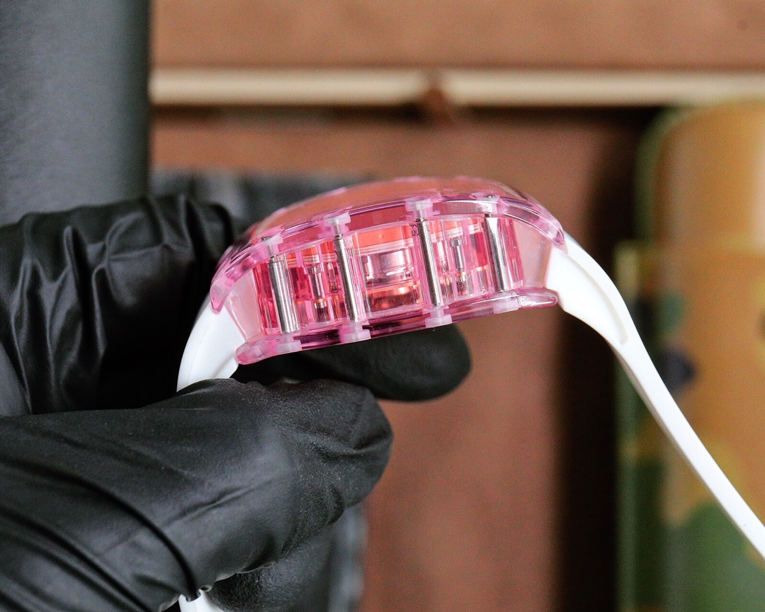 Richard Mille Ladies RM07-02 Pink Lady Sapphire Watch: Technical Perfection for Women - 图片 6