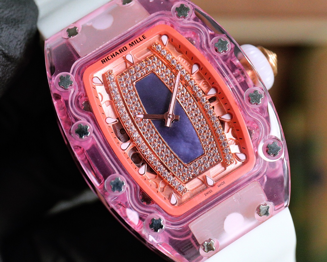 Richard Mille Launches Ladies RM07-02 Pink Lady Sapphire Wristwatch, Combining Style and Technology - 图片 9
