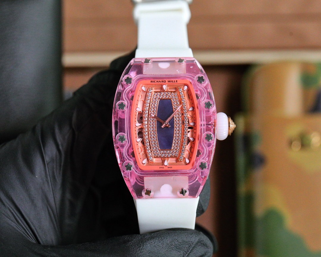 Richard Mille Launches Ladies RM07-02 Pink Lady Sapphire Wristwatch, Combining Style and Technology