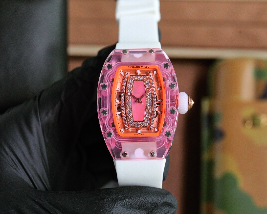 Richard Mille Launches Ladies RM07-02 Pink Lady Sapphire Watch, Combining Style and Technology