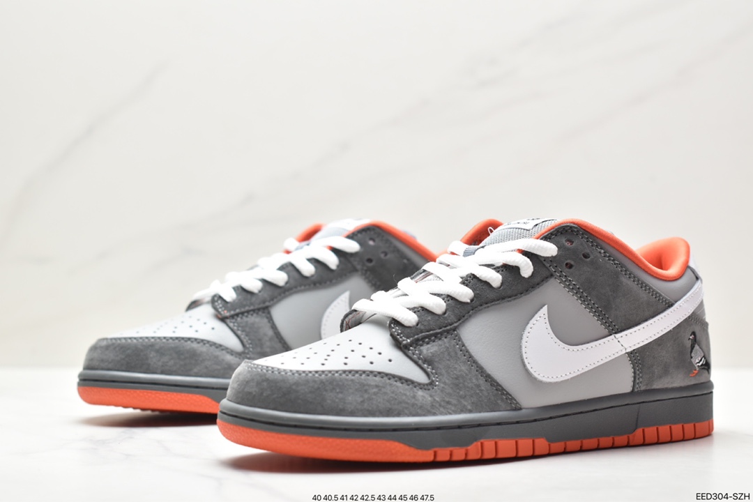 Nike Dunk Sb New York New York City Limited ”Gray Peace Dove” All-match Casual Shoes 304292-011