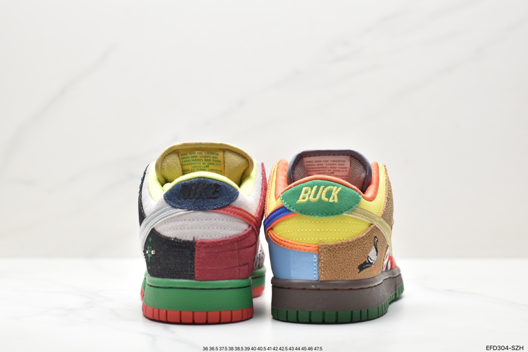 NIKE DUNK SB Low ”What The Dunk” 318403-141 Limited Edition