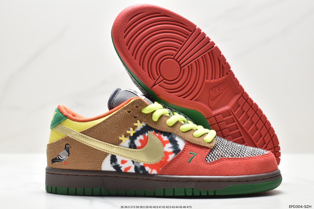 NIKE DUNK SB Low ”What The Dunk” 318403-141 Limited Edition