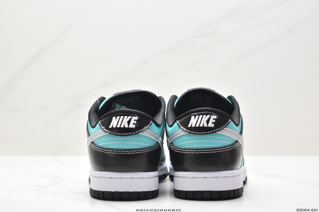 Nike SB Dunk Low PRO QS White Diamond Tiffany Color Sports Casual Skateboard Shoes 304292-402