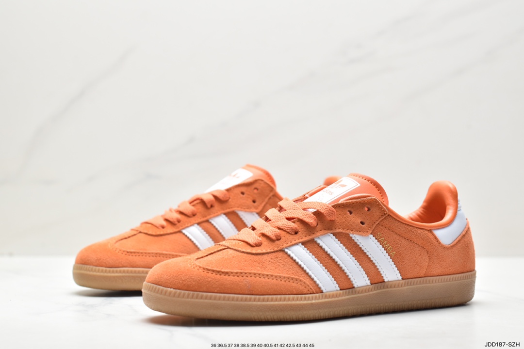 Adidas Originals Gazelle Indoor Trefoil Retro Anti-slip Wear-resistant Low-top Sneakers HP7898