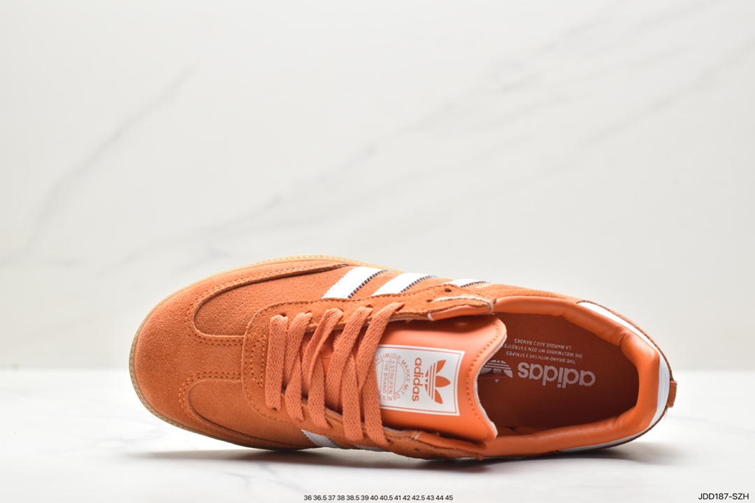 Adidas Originals Gazelle Indoor Trefoil Retro Anti-slip Wear-resistant Low-top Sneakers HP7898