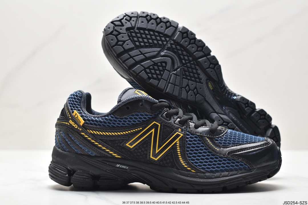 New Balance 860V2 series low-top classic retro dad style casual sports jogging shoes L860DM2