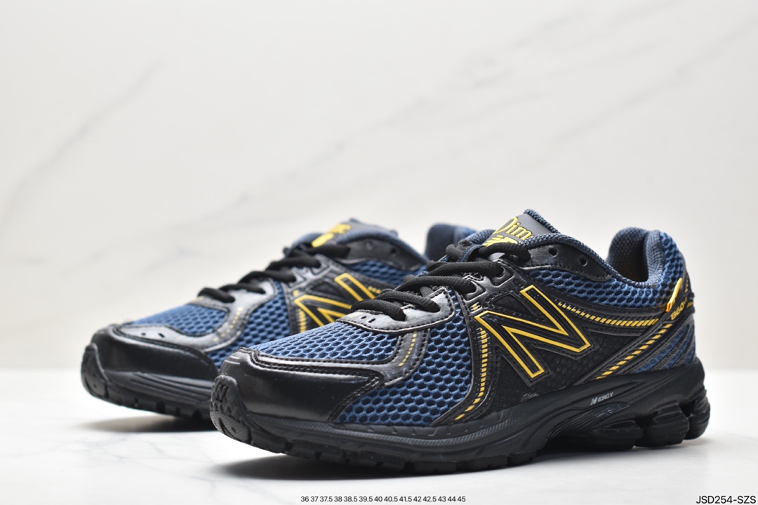 New Balance 860V2 series low-top classic retro dad style casual sports jogging shoes L860DM2