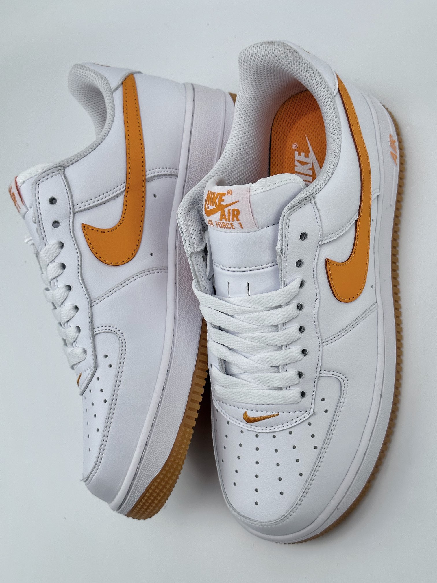 Nike Air Force 1 Low 07 ”University Gold” 白黄 FD7039-100