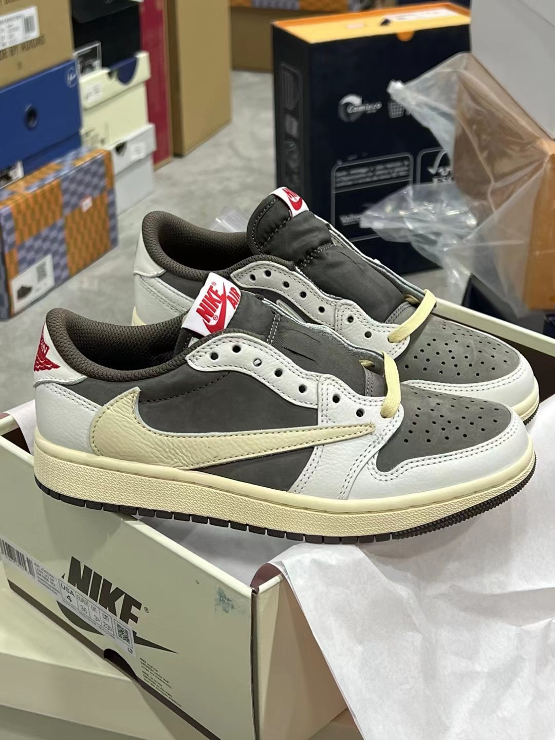 👀AJ1 低帮 精选发货实拍