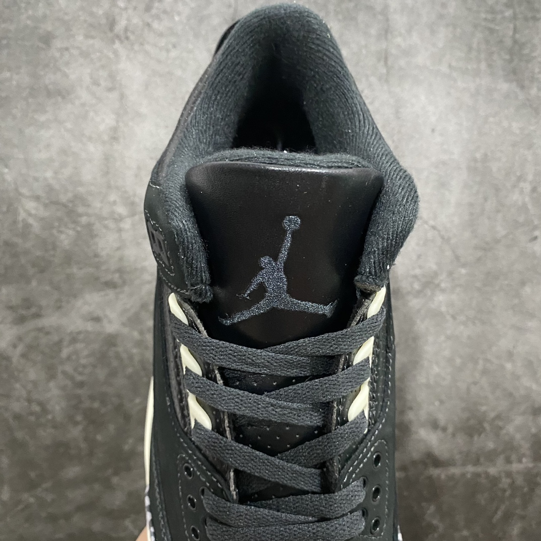 [i8 Pure Original] Air Jordan 3 WMNS ”Off Noir” Joe 3 AJ3 Suede Black Cement CK9246-001