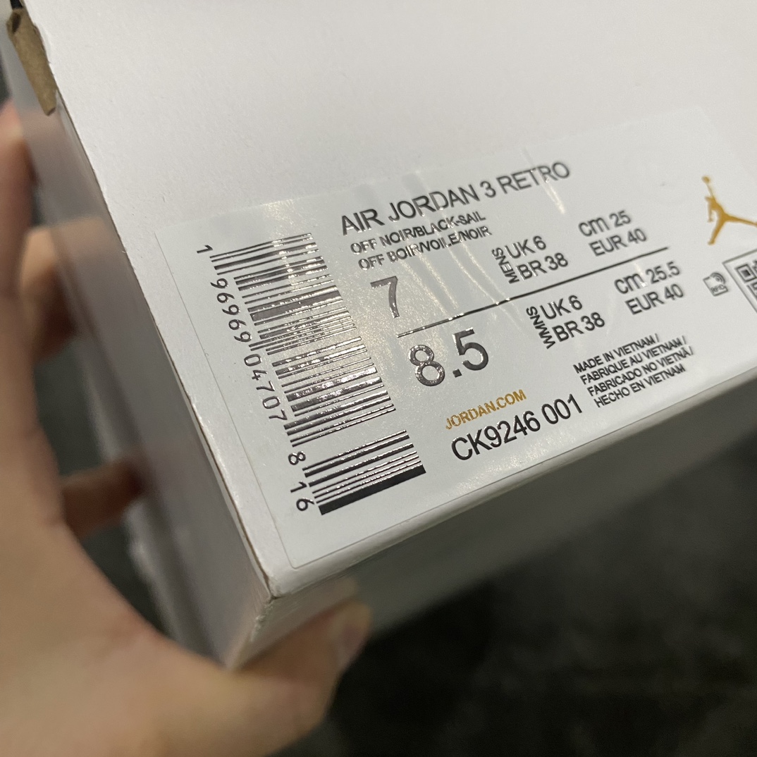 纯原AirJordan3WMNS“O