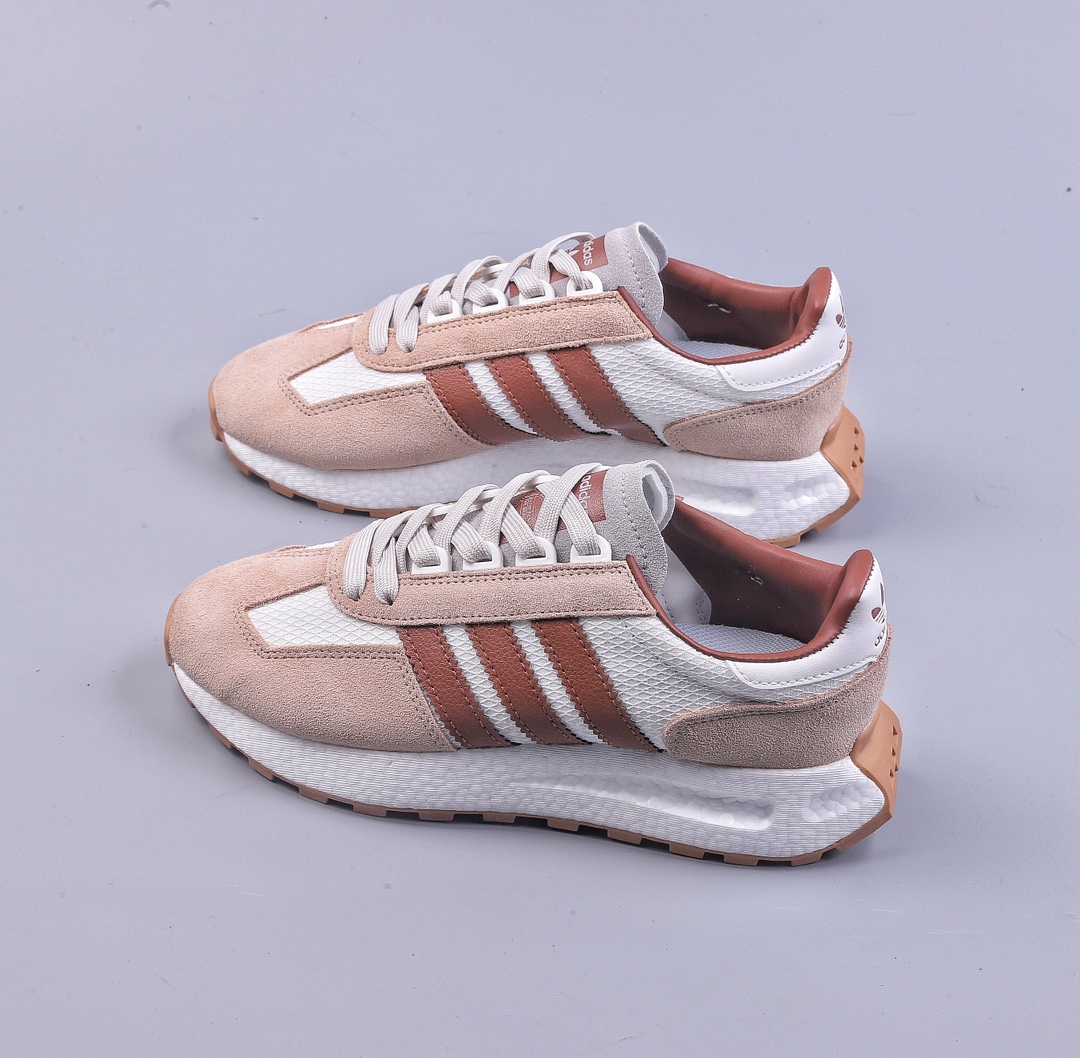 adidas Racing E5 Boost Prototype Speed ??Lightweight Retro Series All-match Breathable Sports Running Shoes IH5188