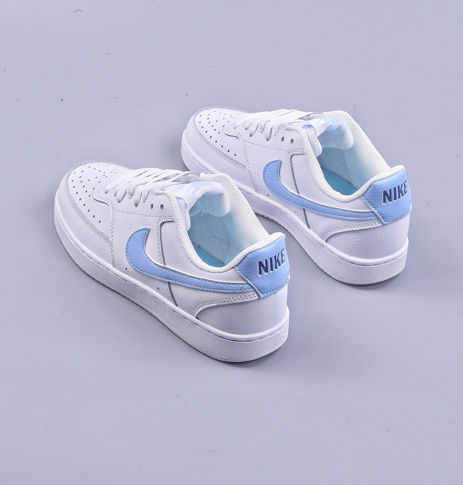 Nike Court Vision Low 耐克小空军板鞋整双鞋采用一袭配色装扮鞋身 CD5434-115