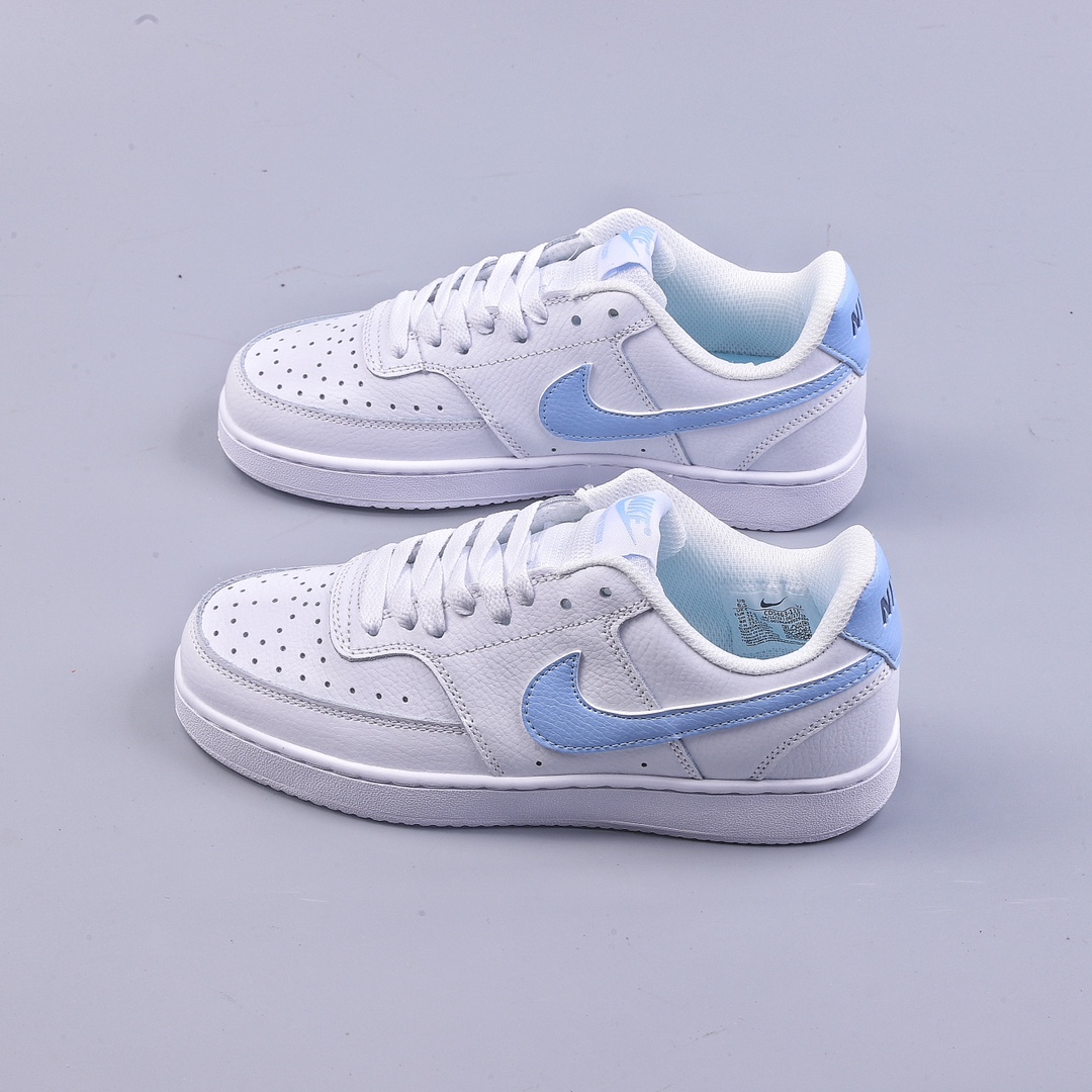 Nike Court Vision Low 耐克小空军板鞋整双鞋采用一袭配色装扮鞋身 CD5434-115