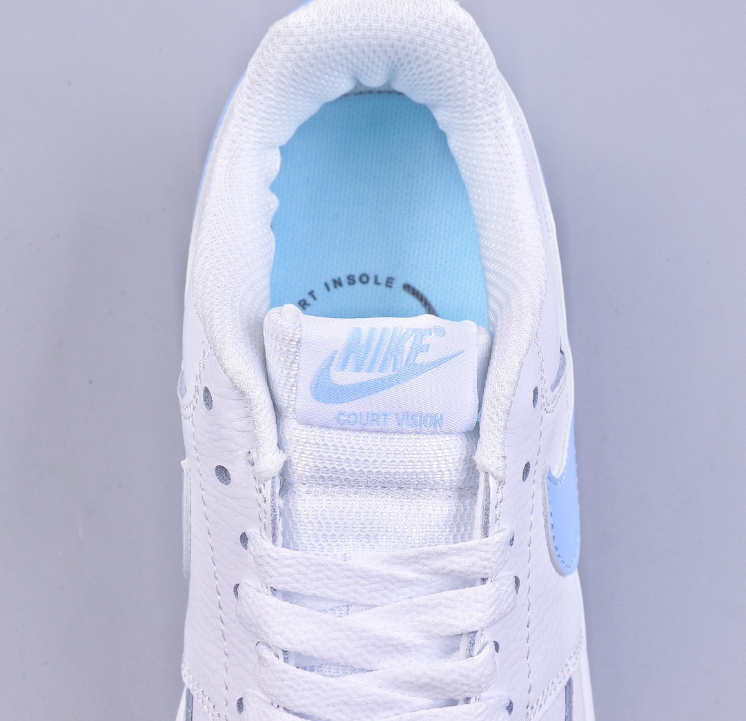 Nike Court Vision Low 耐克小空军板鞋整双鞋采用一袭配色装扮鞋身 CD5434-115