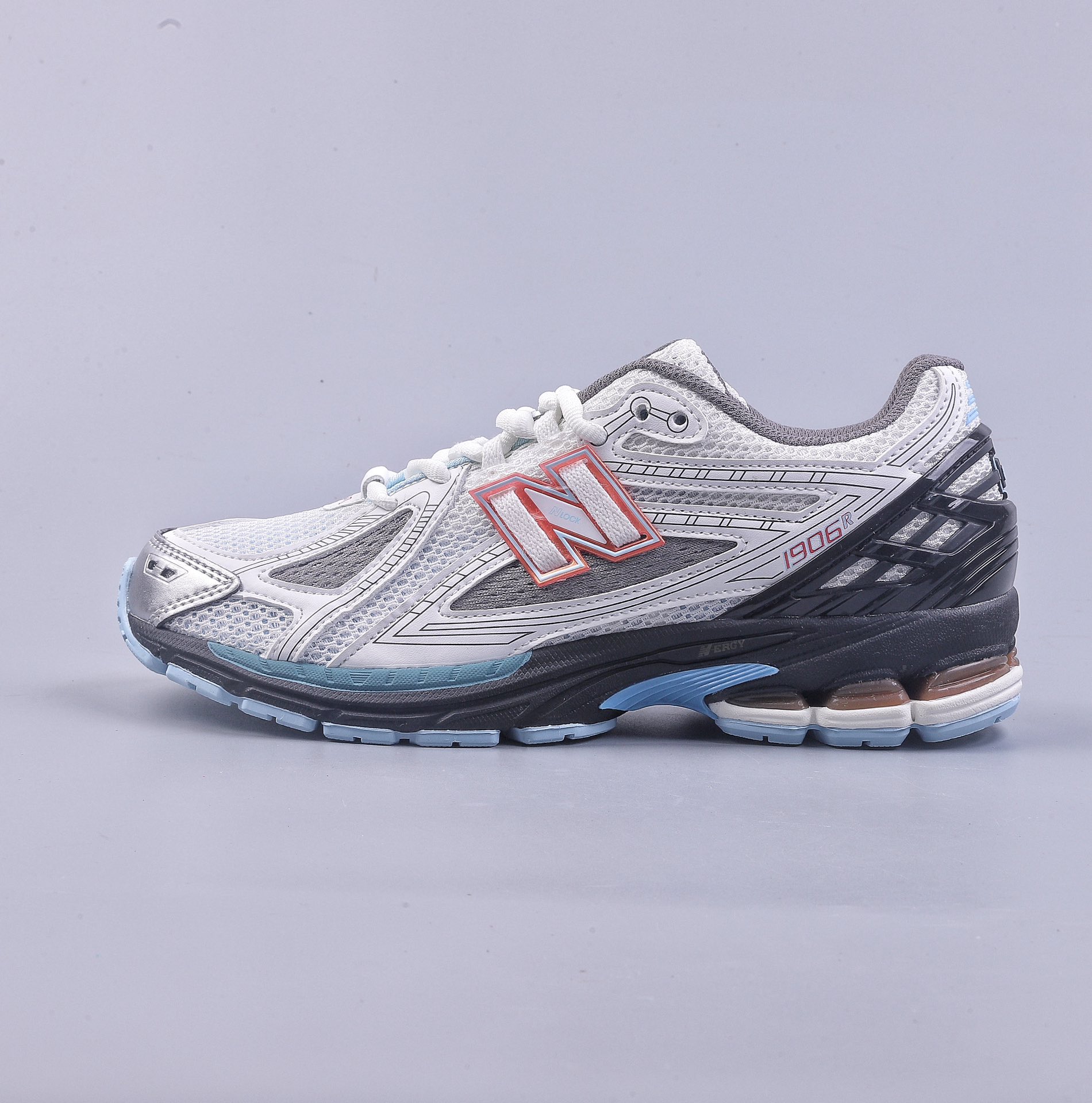 240 New Balance 1906系列复古老爹风休闲运动慢跑鞋 M1906RBO