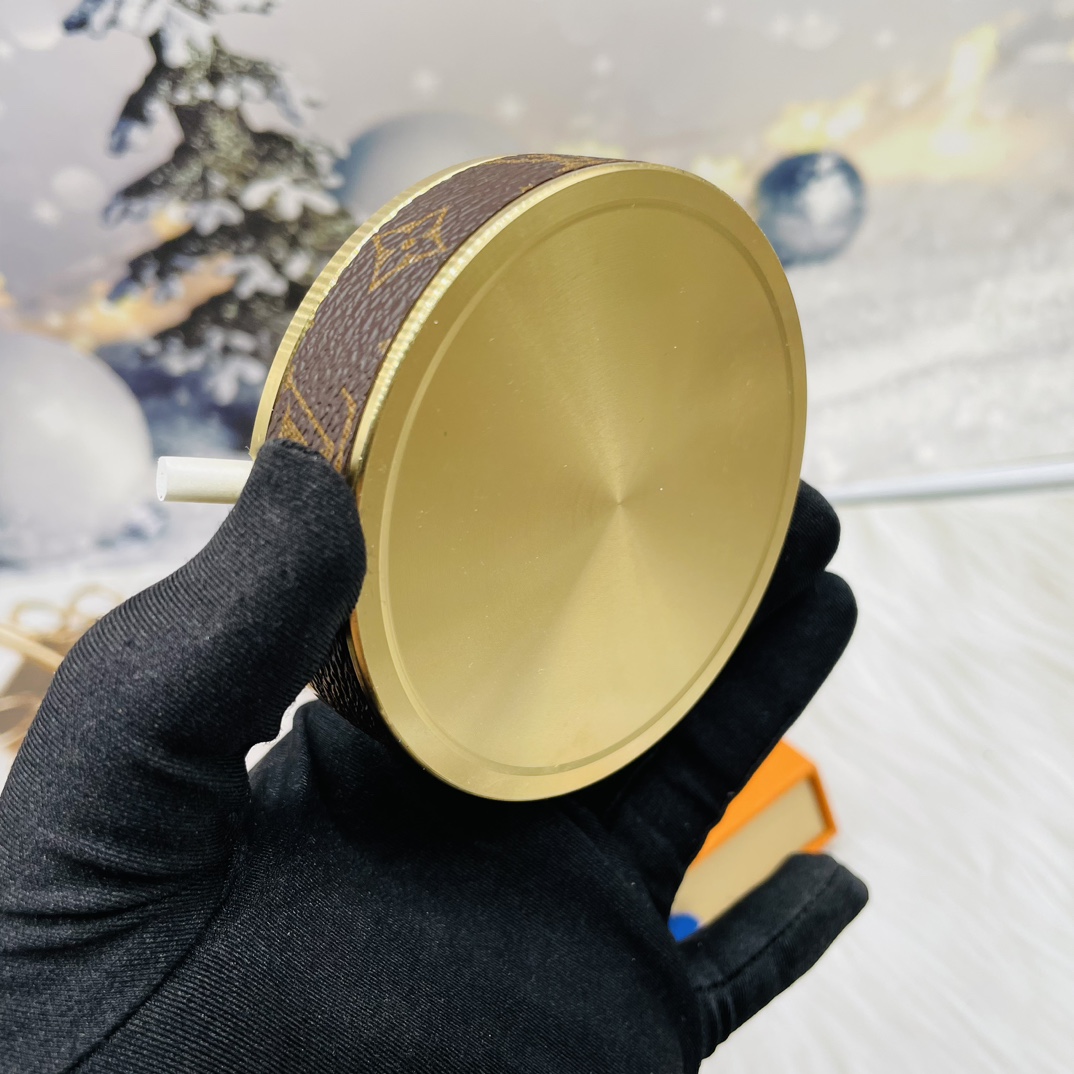 Detail of copper ashtray texture