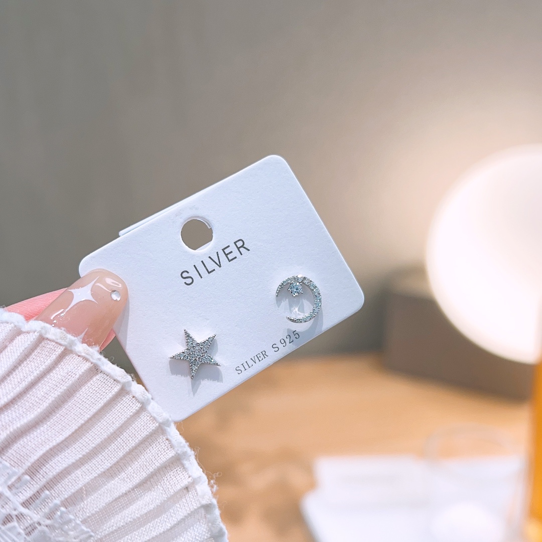 Low Allergy Silver Earrings Delicate Bestie Gift Gold