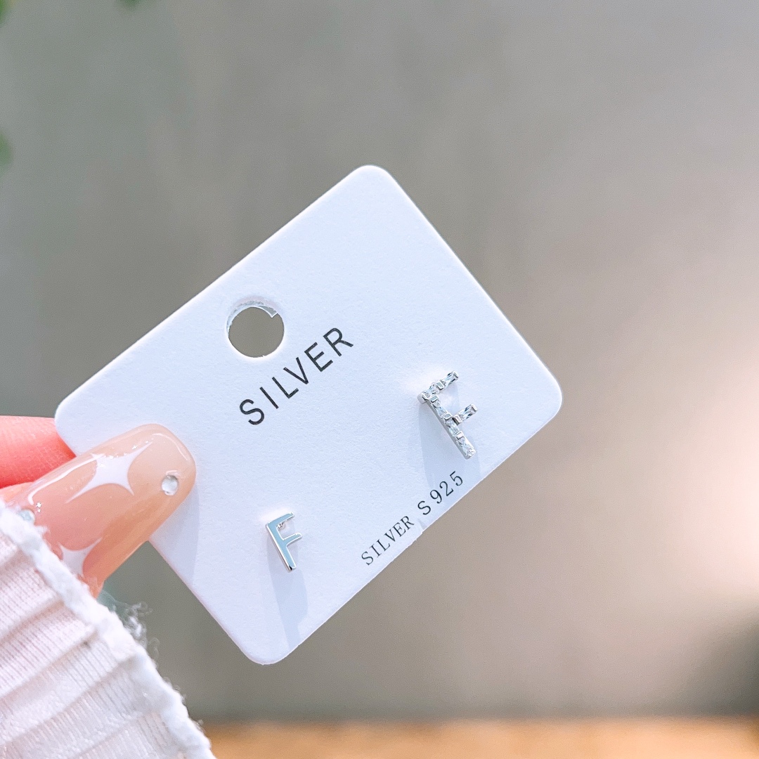 Hypoallergenic Silver Earrings Delicate Wedding Registration Gold