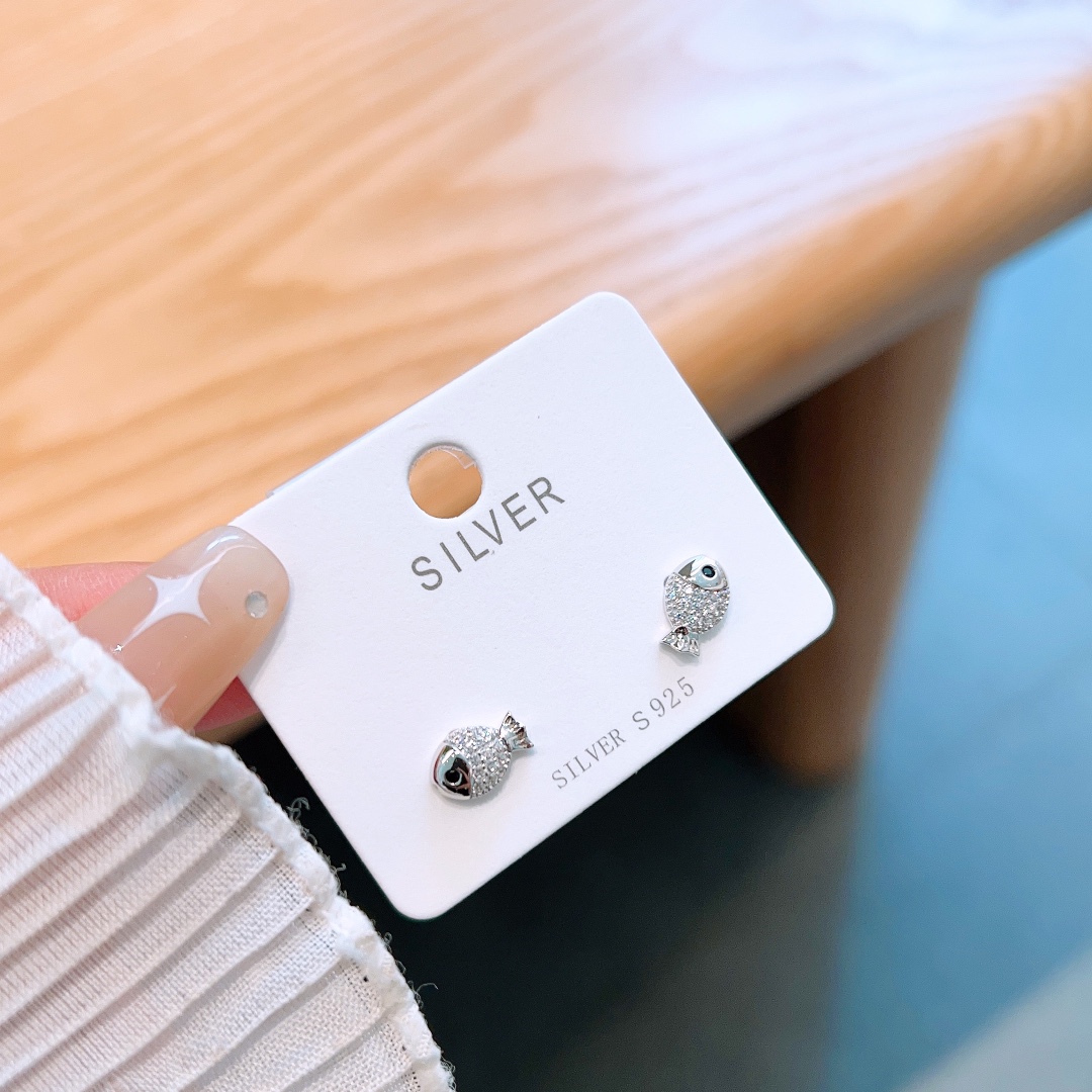 Nickel Free Silver Earrings Sweet Banquet Gold