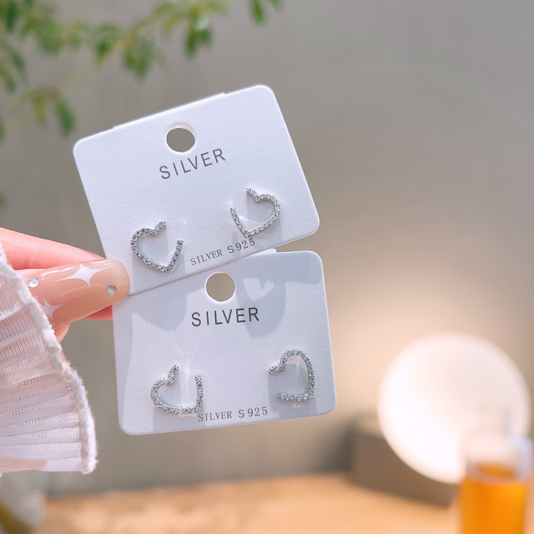 High Polish Silver Earrings Ultra Minimal Self-love Gold