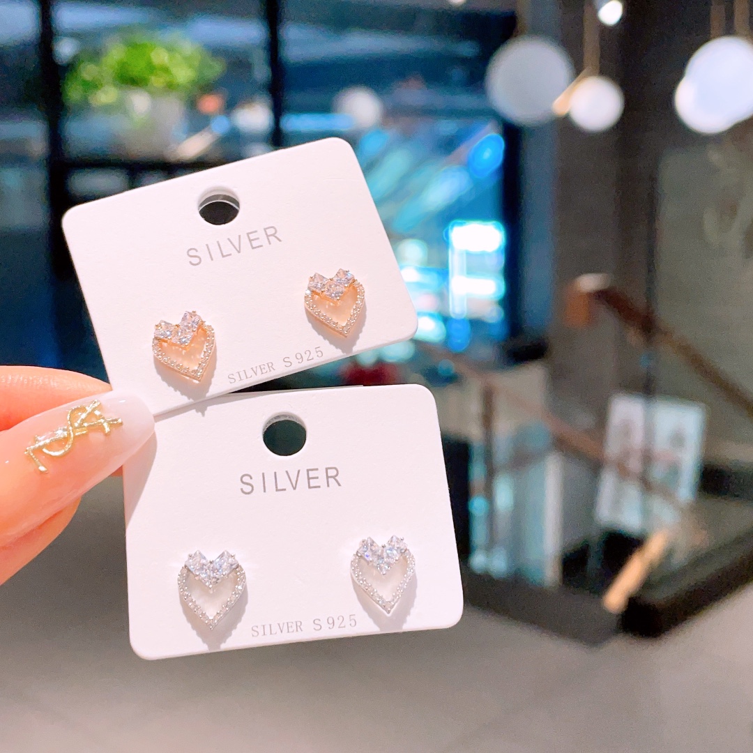 High Polish Silver Earrings Precision Housewarming Silver