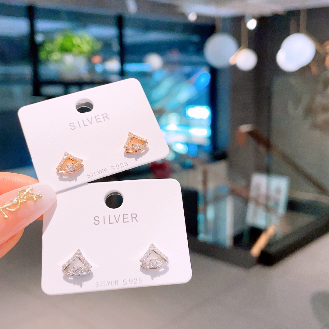 Fine Silver Earrings Ultra Minimal Party Silver