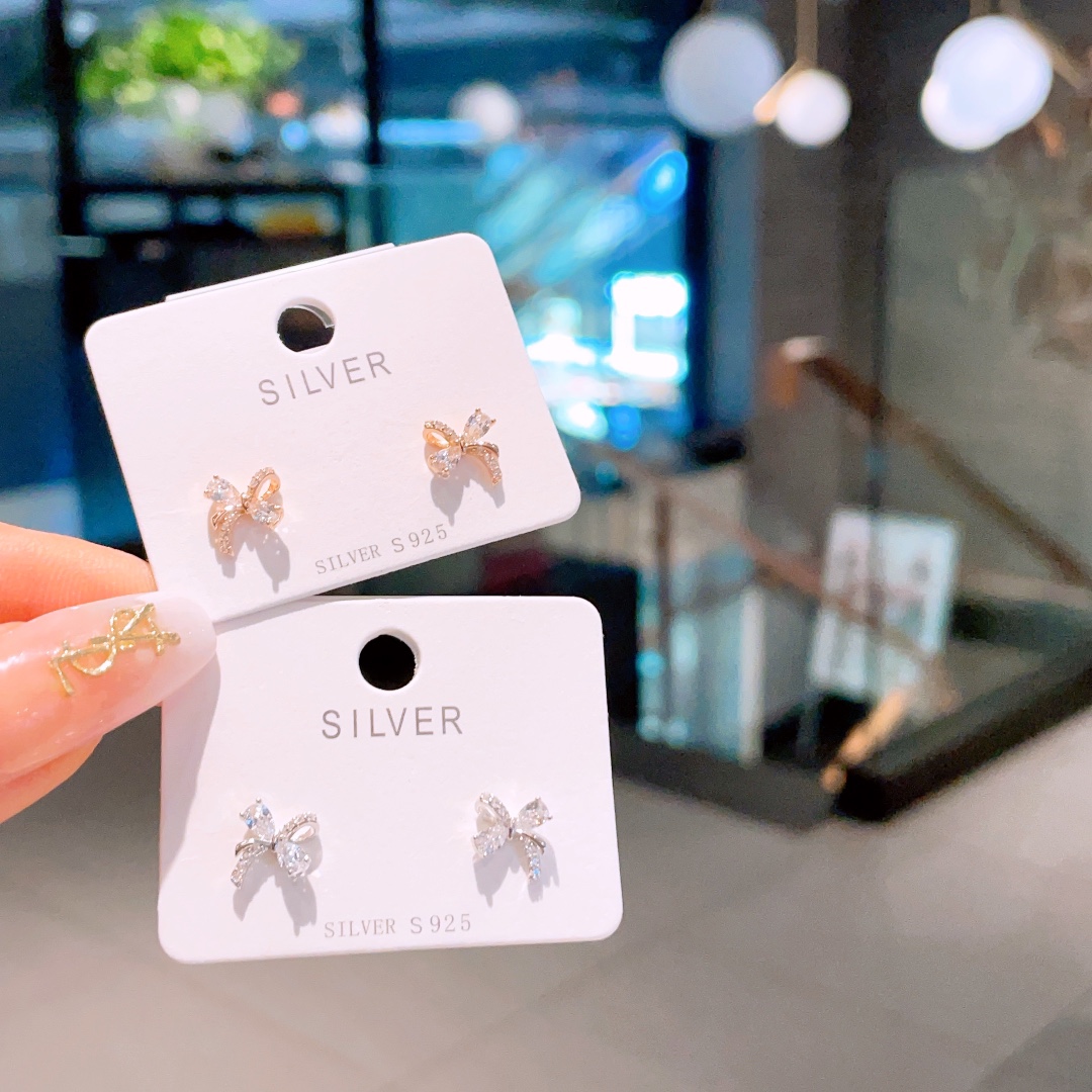 925 Silver Earrings Ethereal Anniversary Silver