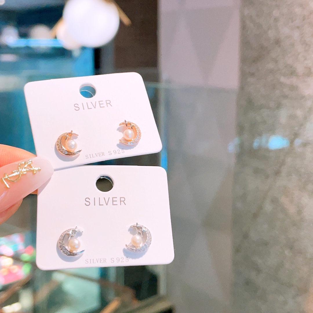 Nickel Free Silver Earrings Sweet & Cool Father's Day Silver