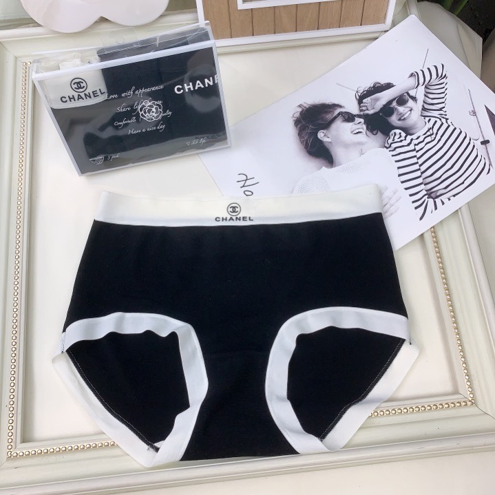 Chanel女内裤sizeF85-135斤面料38%晴纶8%氨纶54%再生纤维素纤维里料100%棉