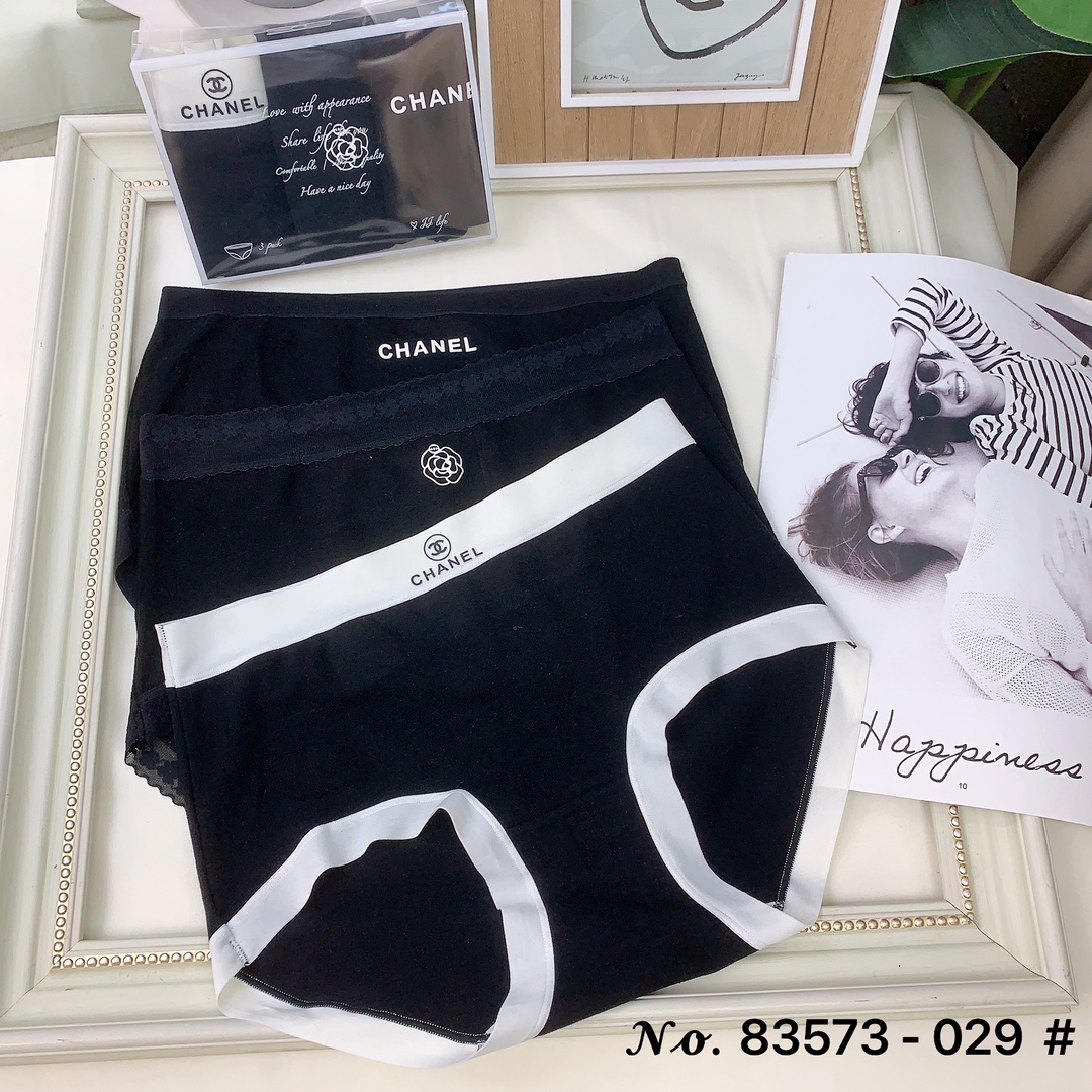 Chanel女内裤sizeF85-135斤面料38%晴纶8%氨纶54%再生纤维素纤维里料100%棉