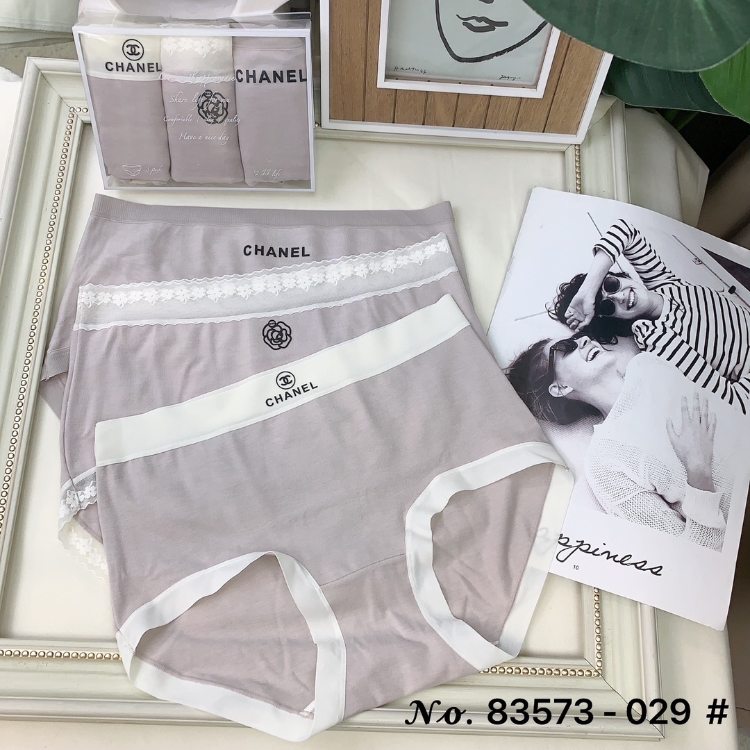 Chanel女内裤sizeF85-135斤面料38%晴纶8%氨纶54%再生纤维素纤维里料100%棉