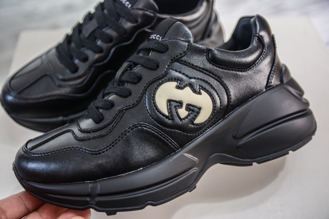 Guangdong original factory produces Rhyton Gucci Gucci dad shoes