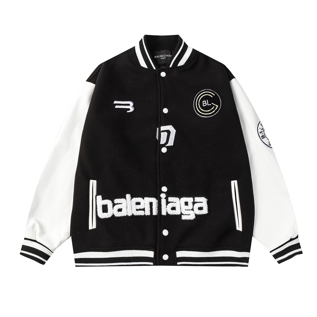 Balenciaga AAA
 Clothing Coats & Jackets Lychee Pattern